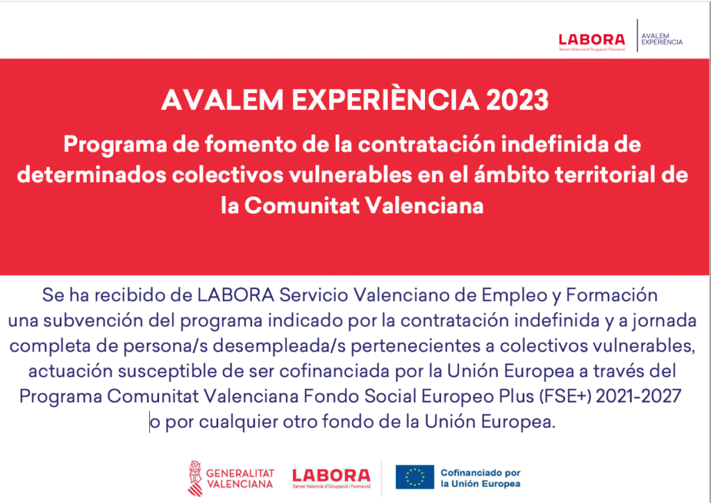 Avalem Experiència 2023